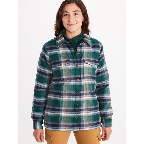 Marmot Ridgefield Hoody For Womens Green DPX759012